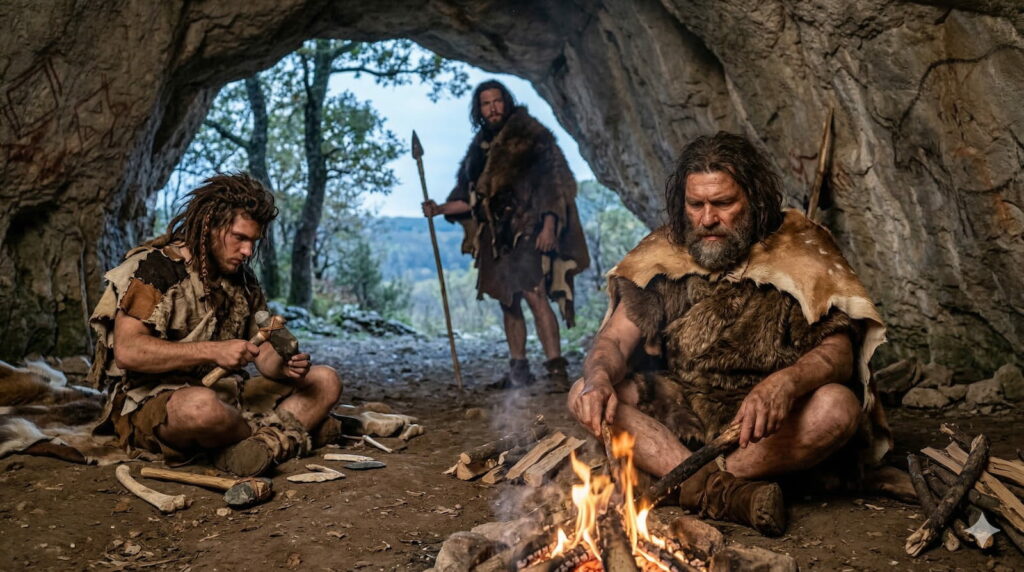 hommes cavernes prehistorique bible genese