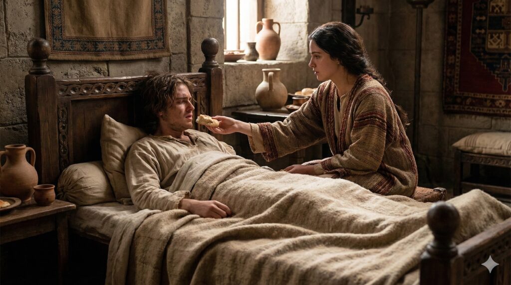 violence amnon David soeur tamar David 2 Samuel 13 bible