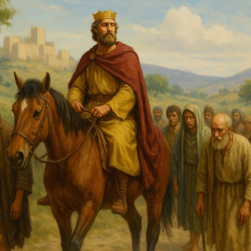 bible 2 Samuel 16 fuite David devant absalom