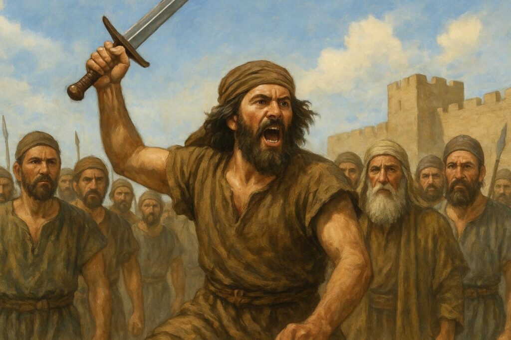 2 samuel 20 revolte sheba benjaminite