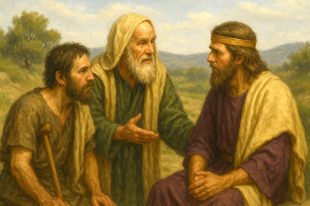 barzillai galaadite mephibosheth David 2 Samuel 19 bible