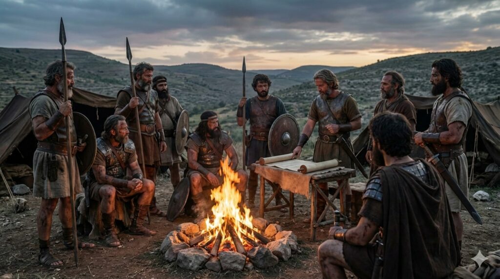 vaillants hommes forts David 2 samuel 24