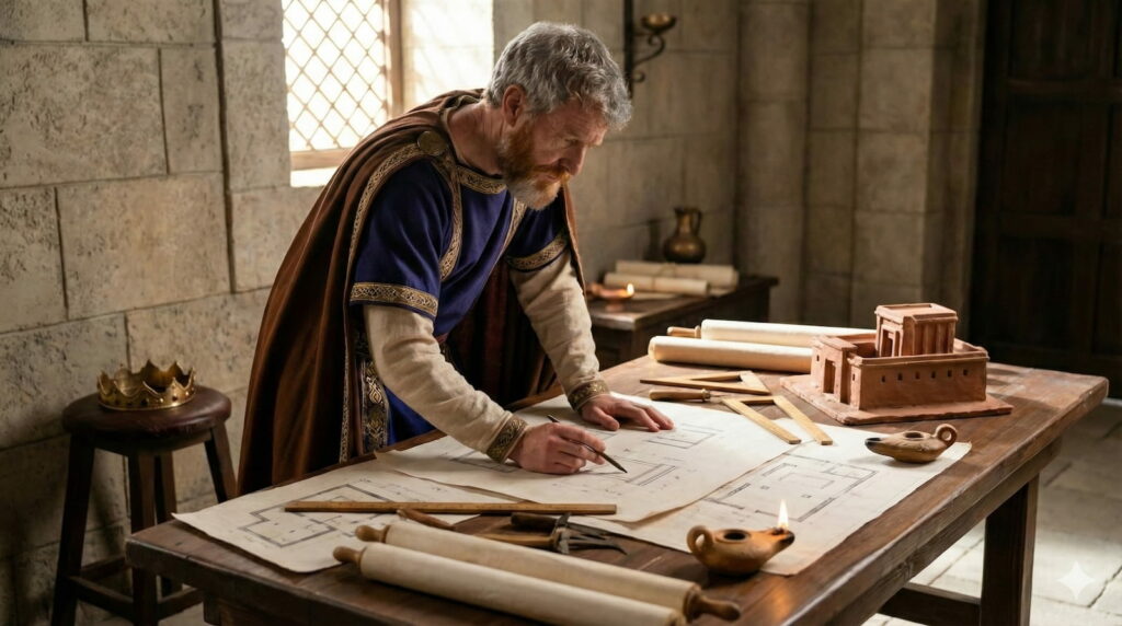 preparatifs david construction temple 1 chroniques 22-bible