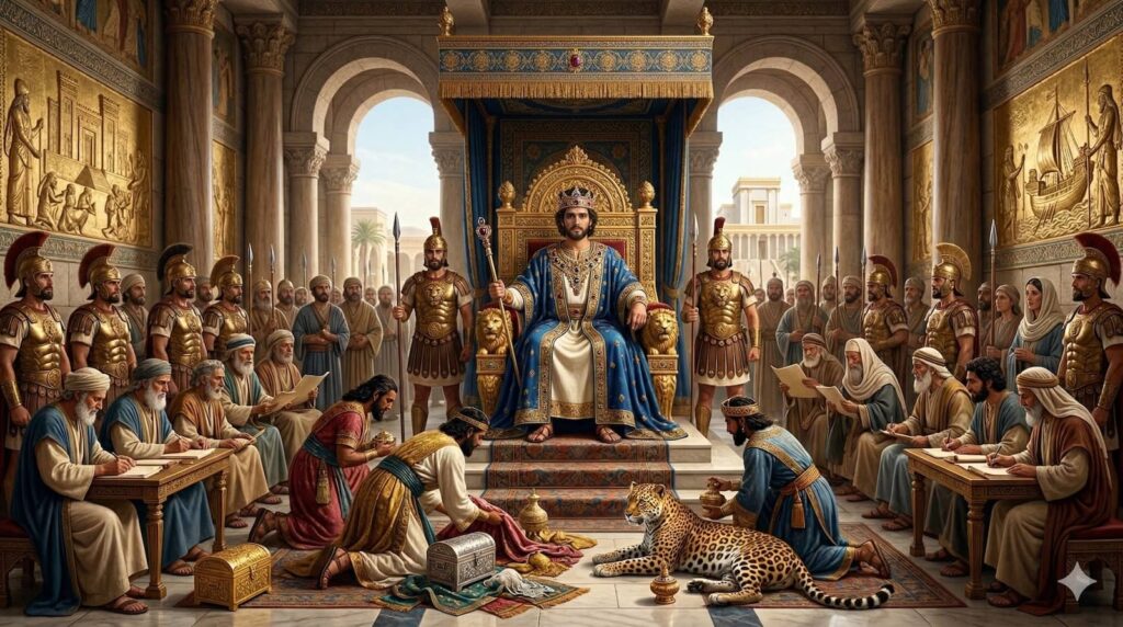 1 rois 4 puissance roi salomon bible