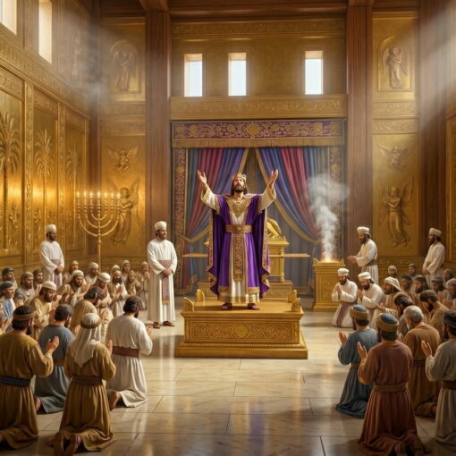 dedicace temple jerusalem salomon bible 1 rois 8