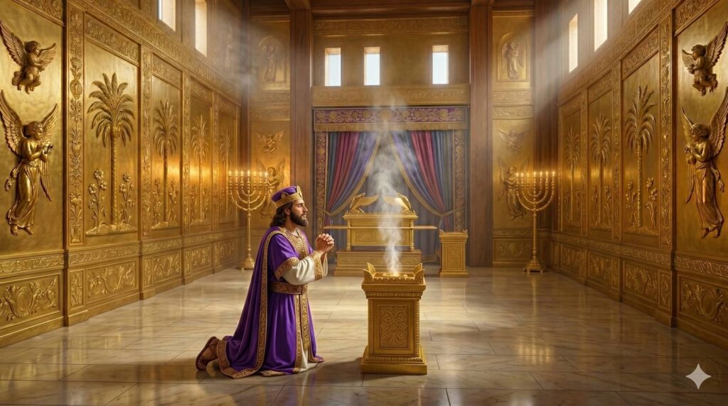 1 rois 9 Dieu apparait 2 fois salomon bible