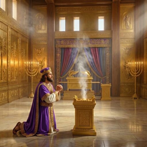 1 rois 9 Dieu apparait 2 fois salomon bible