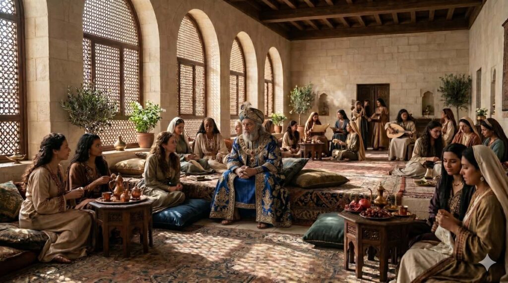 1000 femmes concubines harem roi salomon bible 1 rois 11