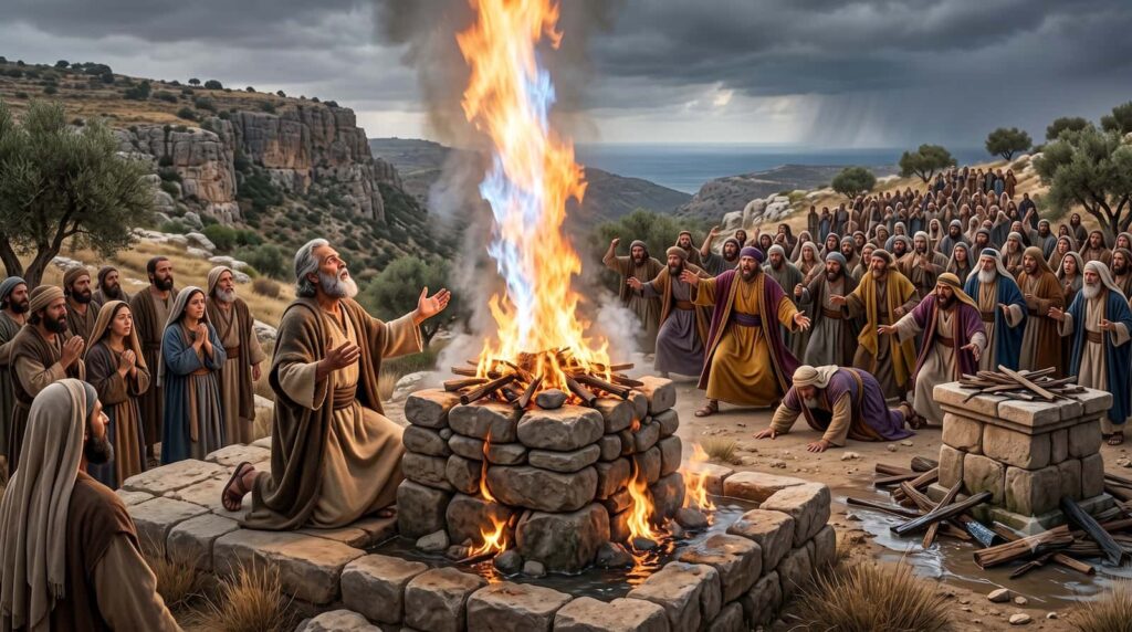 1 rois 18 elie prophetes baal astarte bible
